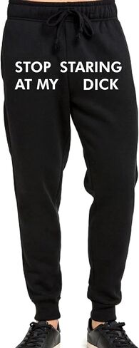 Lovedusts Stop Staring at My Cock,Stop Staring at My Dick - Men's Jogger Sweat Pants in Saudi Arabia