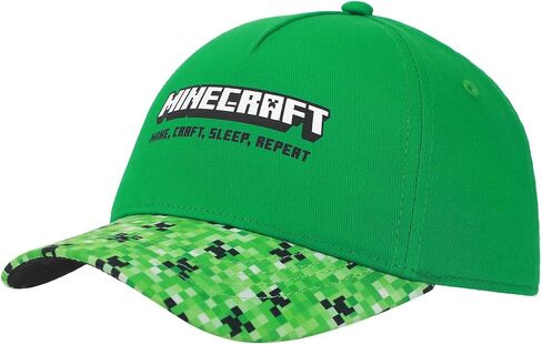 Minecraft Creeper All-Over Print Youth Capable Capeball Cap in Saudi Arabia