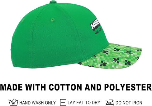 Minecraft Creeper All-Over Print Youth Capable Capeball Cap in Saudi Arabia