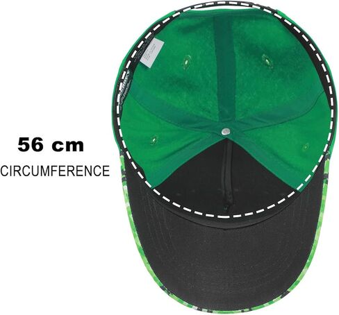 Minecraft Creeper All-Over Print Youth Capable Capeball Cap in Saudi Arabia