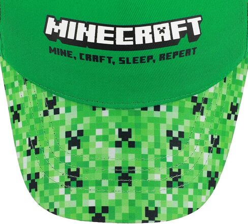 Minecraft Creeper All-Over Print Youth Capable Capeball Cap in Saudi Arabia