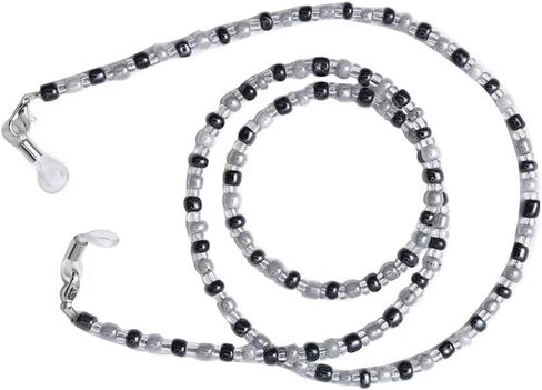 Feacole Old Lady Costume Set-Grandmother Wig,Wig Caps, Madea Granny Glasses, Eyeglass Retainer Chain,Pearl Necklace(5 Pieces) in Saudi Arabia