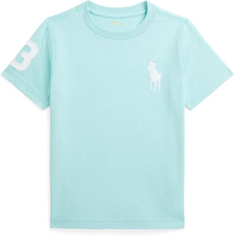Polo Ralph Lauren Boys Pony Cotton Jersey Tee (Toddler/Little Big Kid) in Saudi Arabia