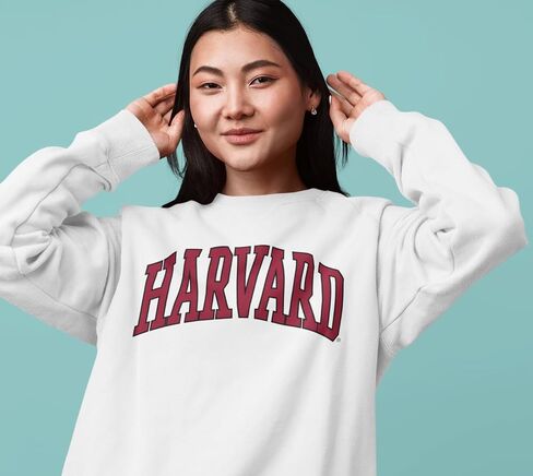 Isaac Morris Limited Harvard University Arch Logo Adult and Kids Crewneck Sweatshirt in Saudi Arabia