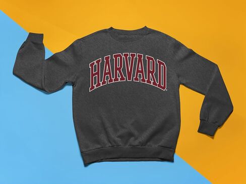 Isaac Morris Limited Harvard University Arch Logo Adult and Kids Crewneck Sweatshirt in Saudi Arabia