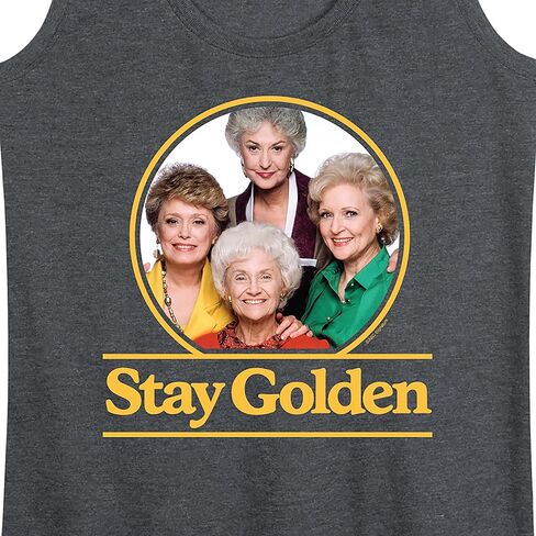 الملابس الهجينة - Golden Girls - Stay Golden Group - Women's Racerback Tank Top in Kuwait