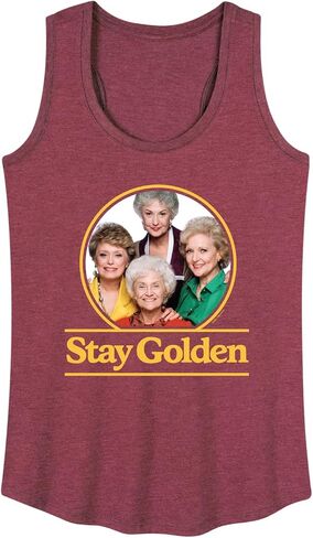 الملابس الهجينة - Golden Girls - Stay Golden Group - Women's Racerback Tank Top in Kuwait