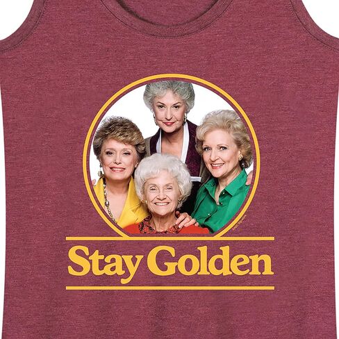 الملابس الهجينة - Golden Girls - Stay Golden Group - Women's Racerback Tank Top in Kuwait