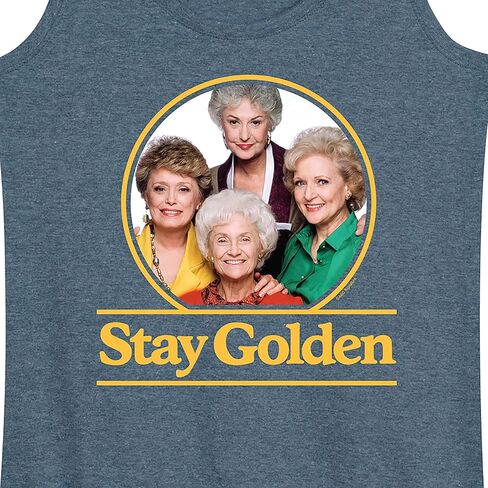 الملابس الهجينة - Golden Girls - Stay Golden Group - Women's Racerback Tank Top in Kuwait