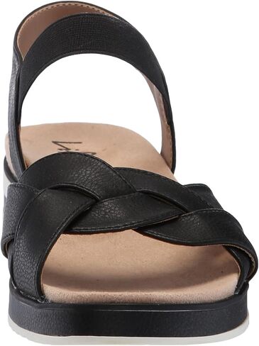 LifeStride Womens Zuri Ankle Strap Sandals Black 7.5 W in Saudi Arabia