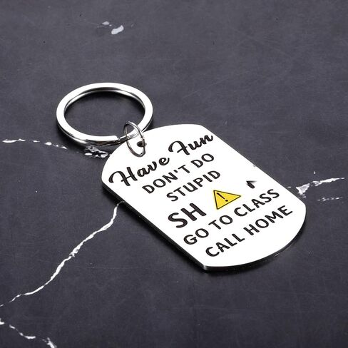 Dorm Room Essentials for Guys Boys, College Dorm Essentials for Girls Teens, Back to School Supplies for Students First Day of Schools Aesthetic Keychain Going to Middle School Essential for Friend in Saudi Arabia