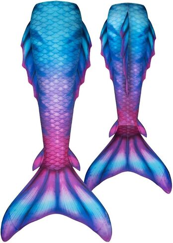 ذيل الزعنفة Atlantis Mermaid للسباحة مع نصائح معززة و monofin - أحجام البالغين والمراهقين in Kuwait