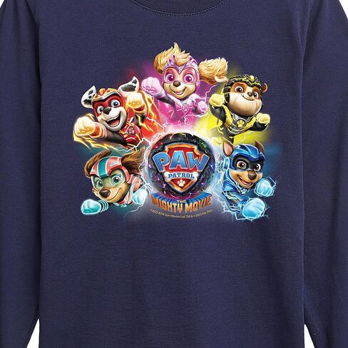 HYBRID APPAREL - Paw Patrol The Movie - Mighty Movie Character Group - Toddler & Youth Long Sleeve Graphic T-Shirt in Saudi Arabia