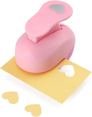 2 Inch Heart Punch, Heart Shaped Hole Punch for Weddings, Scrapbooking, Card Making, Junk Journaling and Homemade Confetti in Kuwait