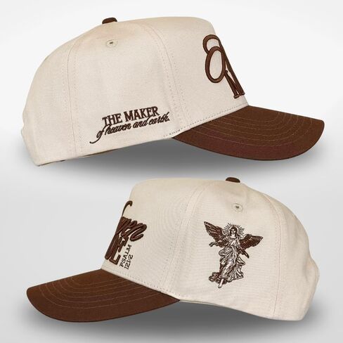 Vintage Faith & Forever Trucker Hat | Men & Women | Christian Cross Jesus Hats | Bachelorette Bride Hat | Cotton | Snapback in Kuwait