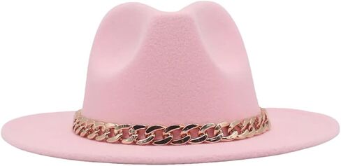 Women's Vintage Party Hat Casual Wide Brim Jazz Top Cap in Saudi Arabia