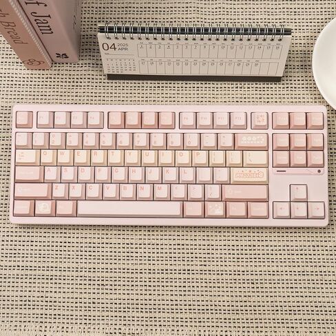 PBT Pink Keycaps Set Cherry Profile Dopamine Keycaps Custom Dye-Sublimation لوحة المفاتيح Keycaps لـ 60٪ 65٪ 70٪ 75٪ 100٪ Cherry Gateron MX Switches لوحة المفاتيح الميكانيكية in Kuwait