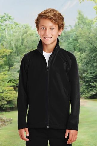 SPORT-TEK Youth Tricot Track Jacket YST90 in Saudi Arabia