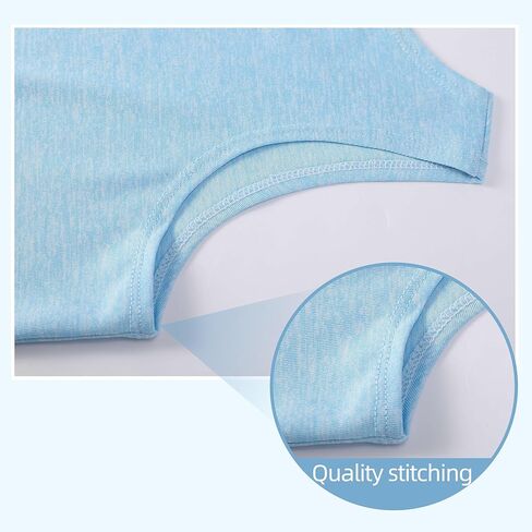 Girls/Kids/Teen Quick Dry Tank Tops Undershirts Moisture Wicking Active Athletic Sleeveless Shirts （Age 5-16Y） in Kuwait