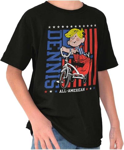 All American Dennis The Menace Crewneck T Shirts Boy Girl in Saudi Arabia