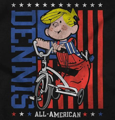 All American Dennis The Menace Crewneck T Shirts Boy Girl in Saudi Arabia