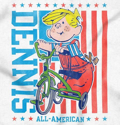 All American Dennis The Menace Crewneck T Shirts Boy Girl in Saudi Arabia