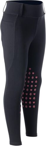 Equinavia Classic Kids Silicone Knee Patch Riding Pants, Breeches, Unisex Tights, Girls, Boys in Saudi Arabia