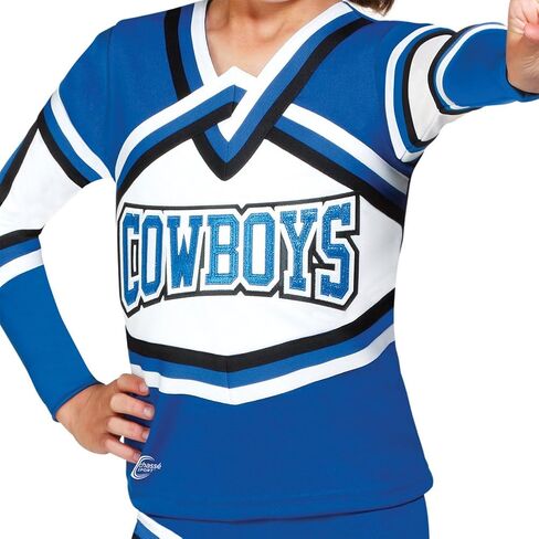 chassé Girls' Sport Legacy Shell Top - Youth Sized Cheerleading Uniform Shirt in Saudi Arabia