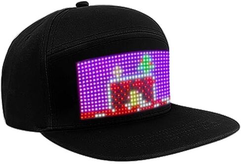 Programmable Message Hat LED Colorful Message Display, App Controlled in Saudi Arabia