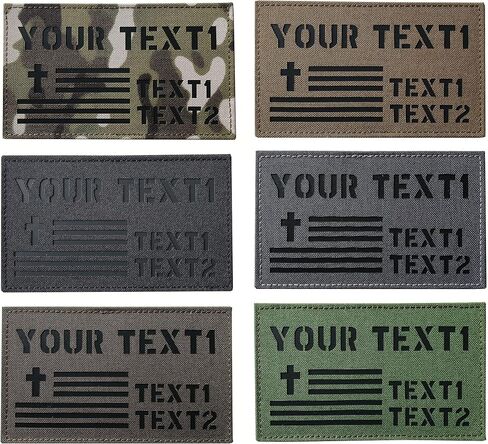 SUVIYA Custom Personalized Infrared IR Laser Cut ID Panel Patch Blood Type callsign Patch US American IR Flag Patch in Saudi Arabia