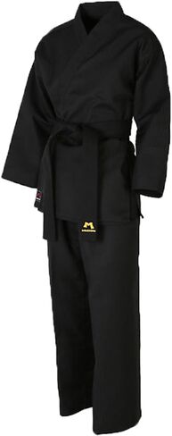 Korea Taekwondo Open Type Uniform for Kids Black Color MMA Martial Arts Judo Hapkido Demonstration Gym School Academy in Saudi Arabia