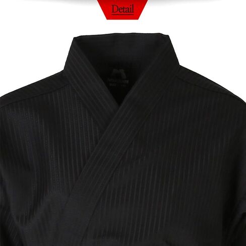 Korea Taekwondo Open Type Uniform for Kids Black Color MMA Martial Arts Judo Hapkido Demonstration Gym School Academy in Saudi Arabia