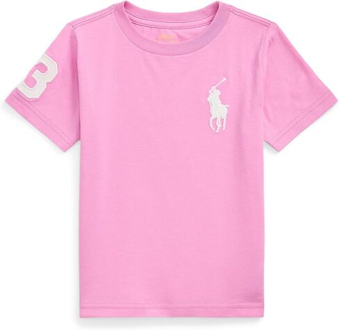 Polo Ralph Lauren Boys Pony Cotton Jersey Tee (Toddler/Little Big Kid) in Saudi Arabia