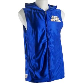 Rival Dazzle Traditional Sleeveless Ring Jacket with Hood - 2XL - Blue in Saudi Arabia