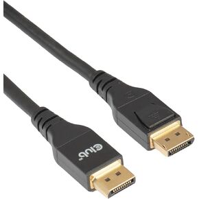 Club 3D CAC-1091 1.2 Meter/ 3.94 Feet DisplayPort 2.1 Bi-Directional VESA DP80 Certified Cable with G-SYNC, & HDR 4K 144Hz, 8K60Hz, 10K30Hz, 4K 240Hz M/M in Kuwait