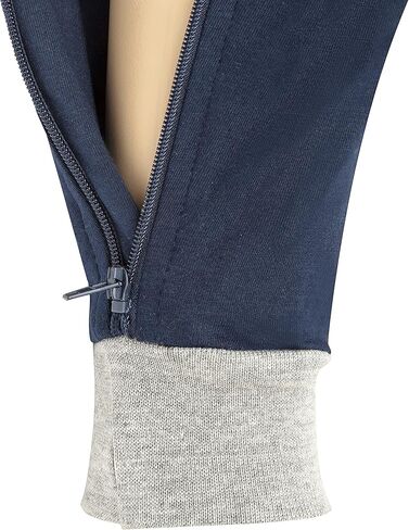 Kaycey Special Needs Adaptive Clothing For Children, Short Sleeve Long Leg Zip Back Jumpsuit in Kuwait