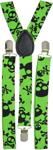 Unisex Clip-on Braces Elastic Suspender"Novelty" Design Y- back Suspenders in Saudi Arabia