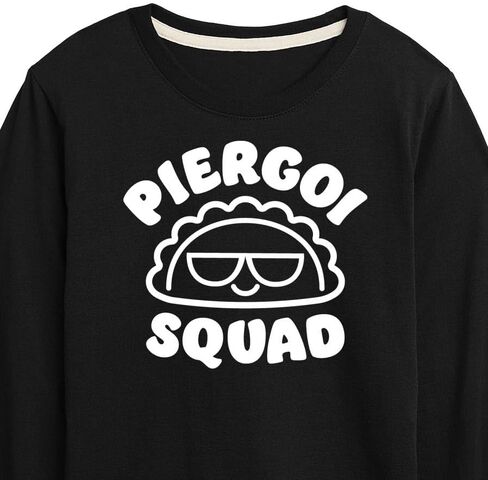 Instant Message - Dyngus Day - Pierogi Squad - Polish Holiday Celebration - Toddler & Youth Long Sleeve Graphic T-Shirt in Saudi Arabia