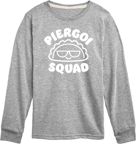 Instant Message - Dyngus Day - Pierogi Squad - Polish Holiday Celebration - Toddler & Youth Long Sleeve Graphic T-Shirt in Saudi Arabia