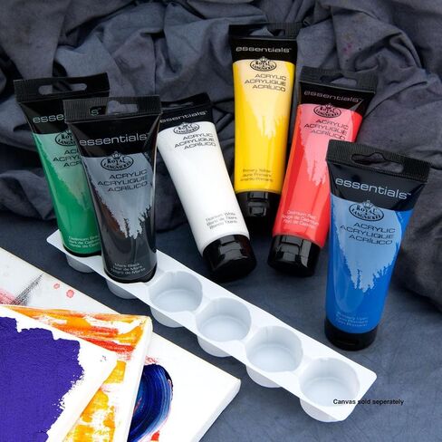 Royal & Langnickel Artist Tube Paint with Bonus Brushes, 120ml, 6-Pack in Saudi Arabia