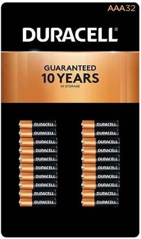Duracell, MN2400BKD, Standard Battery, AAA, Alkaline, PK24 in Kuwait