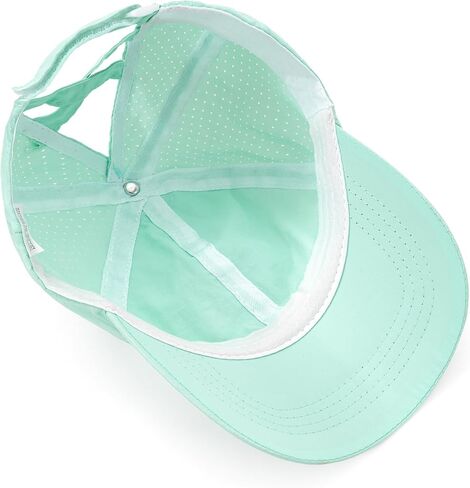 الفتيات كروس كروس ذيل بيسبول قبعة قابلة للتعديل قابلة للتعديل ponycap Quick Dry Dry Toddler Trucker Hat Hat Girls for Kids الأعمار من 4 إلى 8 سنوات in Kuwait