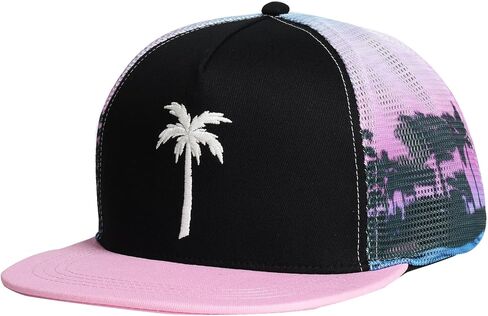 قبعة EDTREK Elite Youth Adventure Snapback للأطفال الكبار، قبعة ركوب الأمواج - قبعة الشاطئ - قبعة سائق الشاحنة للمشي لمسافات طويلة - قبعة الجولف in Kuwait