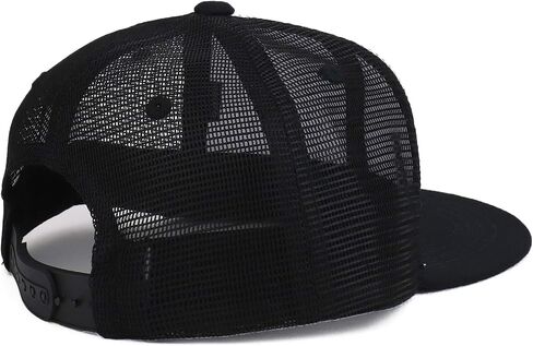 Youth Kid's Gold Anchor Patch Structured Flat Bill Snapback Trucker Cap in Saudi Arabia