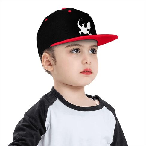 الملتحي التنين المفاجئ قبعة الظهر الطفل الموضة الهيب هوب على النقيض من قبعة Snapback قبعة Red in Kuwait