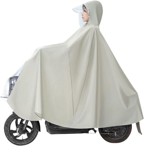 Electric Scooter Rain Poncho, All Round Protection Bicycle Protective Coat,Reusable Rain Poncho，for Bike, E-bike, Motorcycle in Saudi Arabia