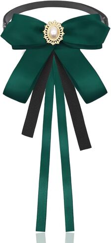 Bow Tie for Women, Pretied Girls Uniform Bowtie, Womens Ladies Bolo Ribbon Neck Bow Tie for Shirts Wedding School in Saudi Arabia