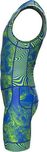 Wixen Men’s Triathlon Suit –Breathable & Padded Tri Suit for Swim, Bike & Run | Race Day Gear for Triathletes in Saudi Arabia