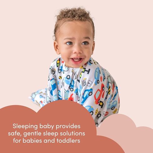 SleepingBaby Zipadee-Zip Transition Swaddle - Baby Swaddling Blanket with Zipper Convenience - Roomy Baby Wearable Blanket for Easy Diaper Changes - Triple Stripe, Medium (6-12 Month) in Saudi Arabia
