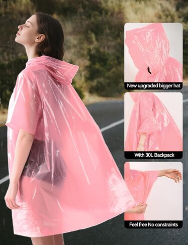 عدادات المطر التي يمكن التخلص منها للضغط للبالغين الذين يعانون من التخييم في حالة الطوارئ المشي لمسافات طويلة. in Kuwait